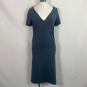 NWT James Perse Grey V Neck Tee Dress